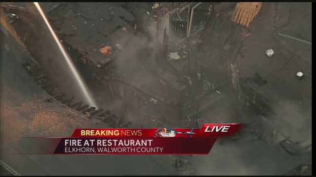Fire destroys Elkhorn restaurant