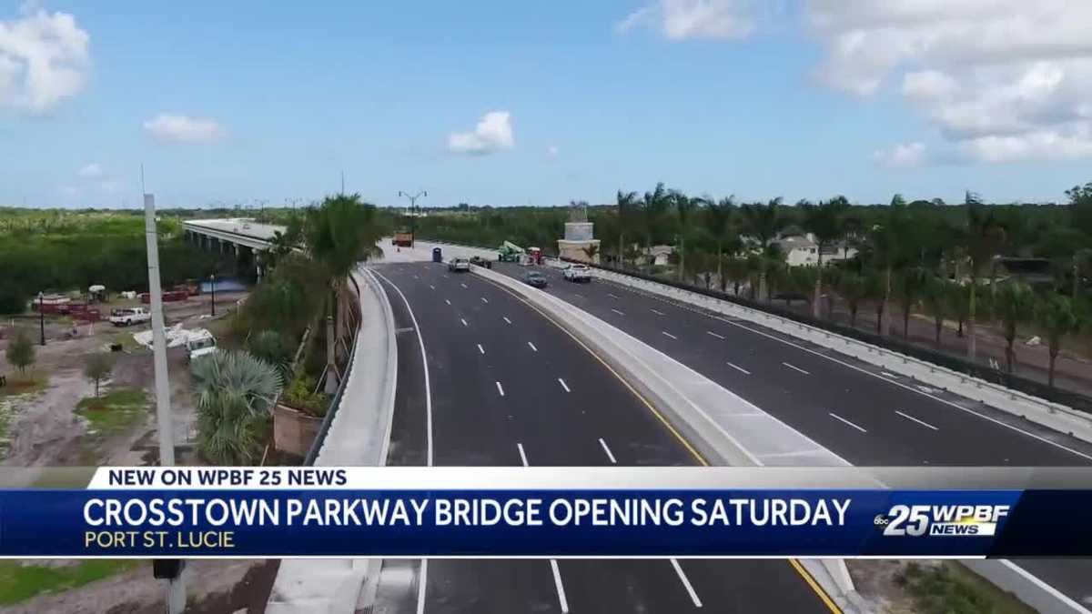New Crosstown Parkway Bridge ready to open