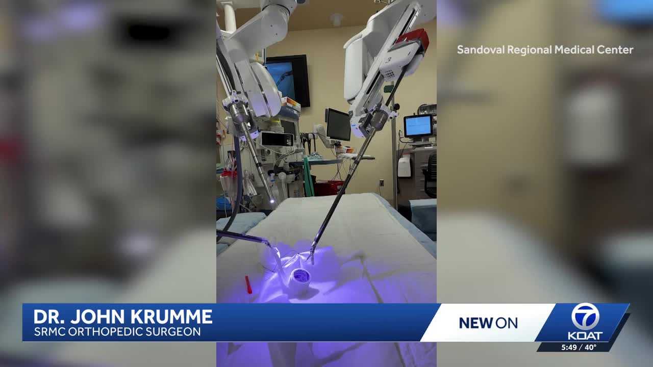 koat.com - Alyssa Munoz - Sandoval Regional Medical Center enhances surgeries with robotic technology