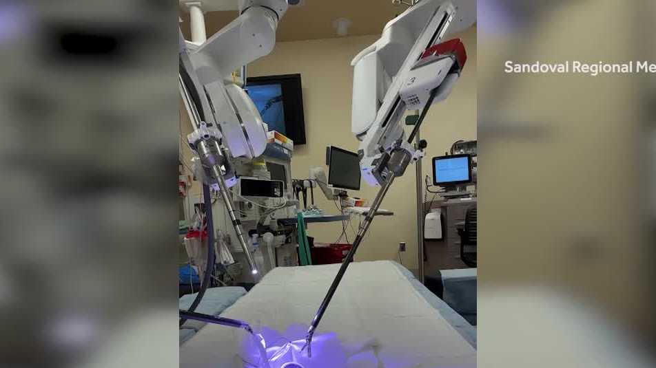 Sandoval Regional Medical Center enhances surgeries with robotic technology
