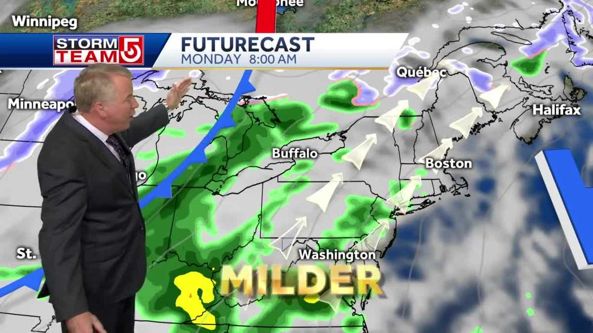 Video: Blast of cold air returns Saturday; heavy rain comes next week