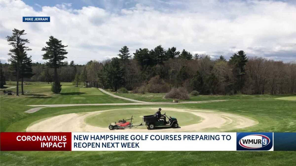 NH golf courses prepare to reopen Monday with restrictions