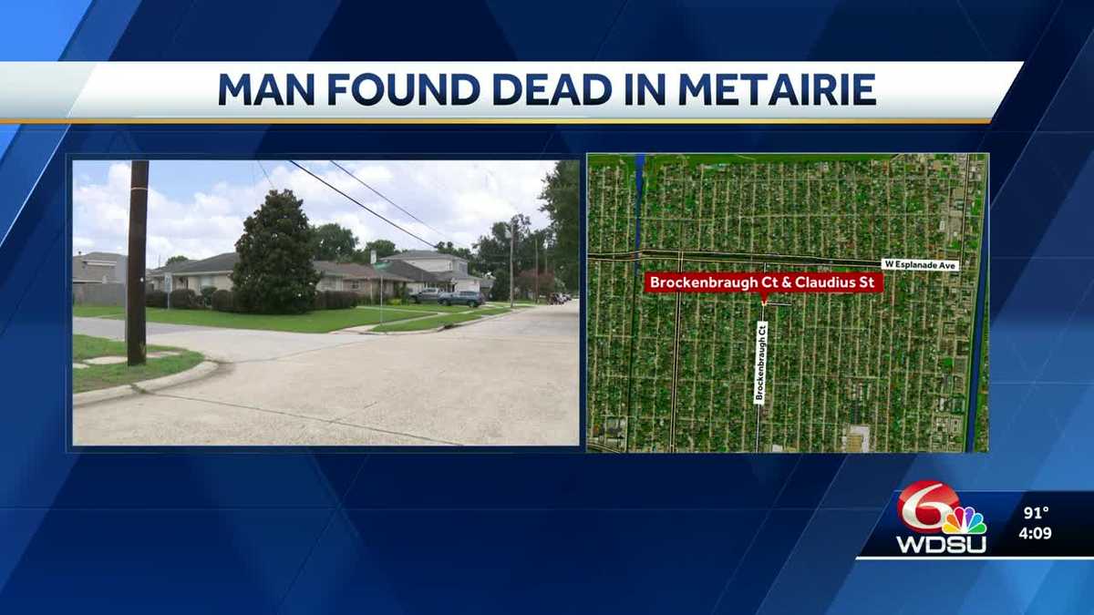 Jefferson Parish Sheriff's Office investigating a death in Metairie
