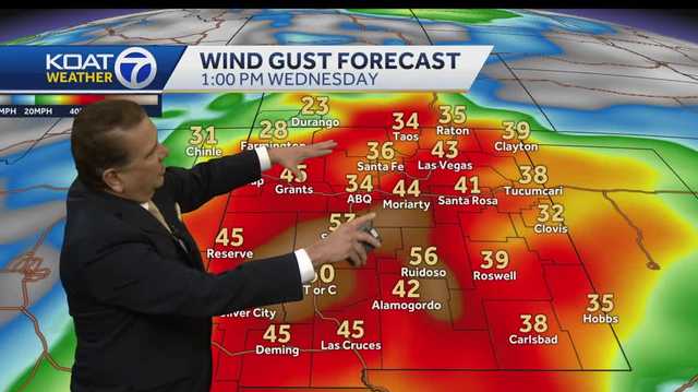 Warm before impactful winds enter New Mexico - Vimarsana News
