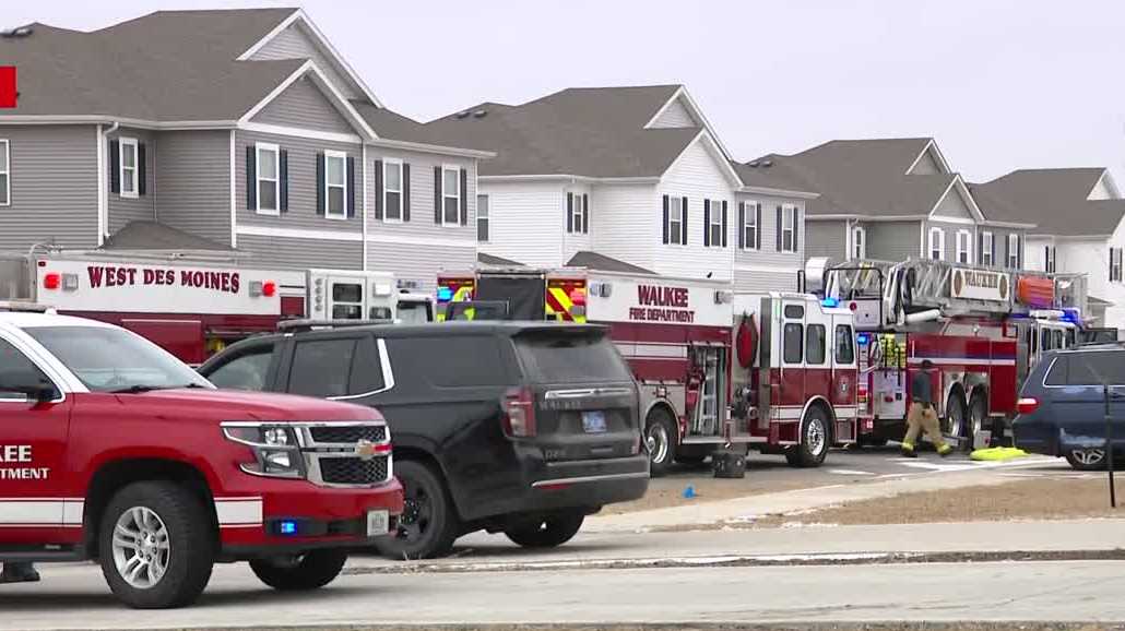No injuries reported after fire at Waukee duplex