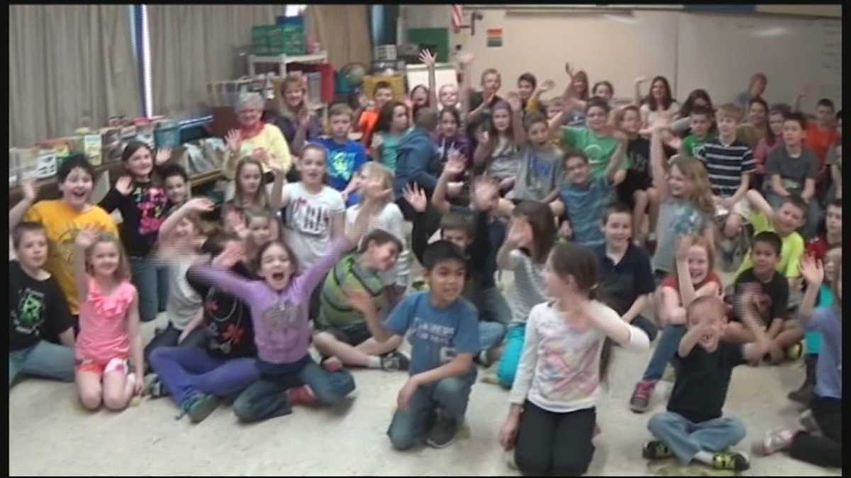 School visit Woodman Park Elementary