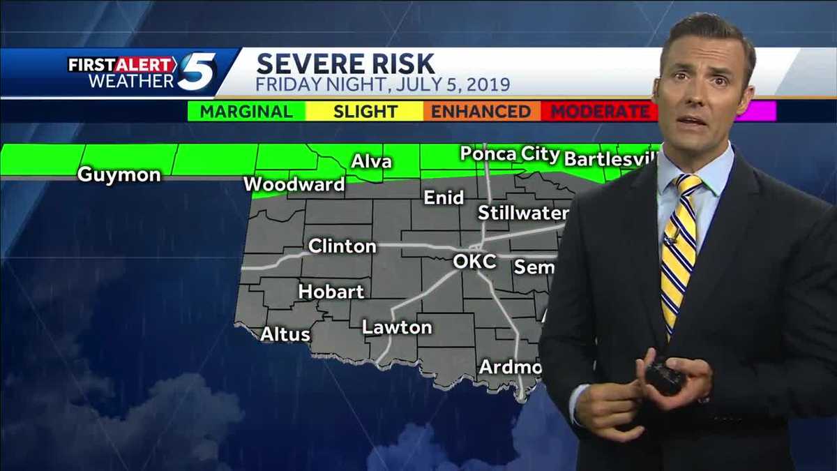 FORECAST: Hit and miss storms this evening
