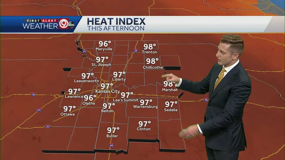 Very hot and humid for most of this week