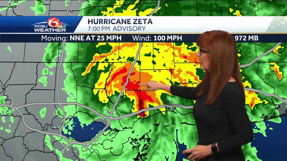 Zeta races across Northshore; Sunshine, falllike Thursday