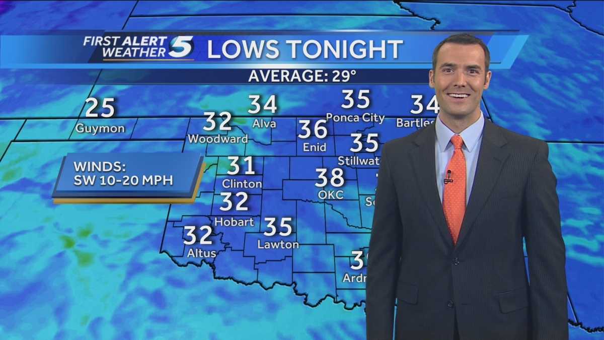 KOCO meteorologist Jonathan Conder says enjoy the warm weather while ...