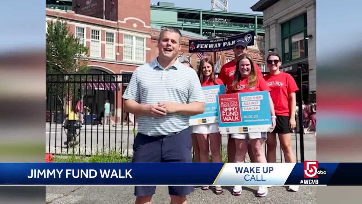 Wake up call Jimmy Fund Walk