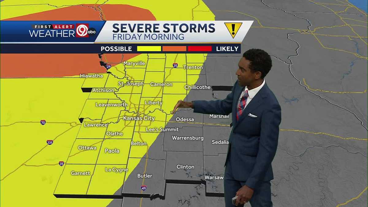 Storms possible across Memorial Day Weekend