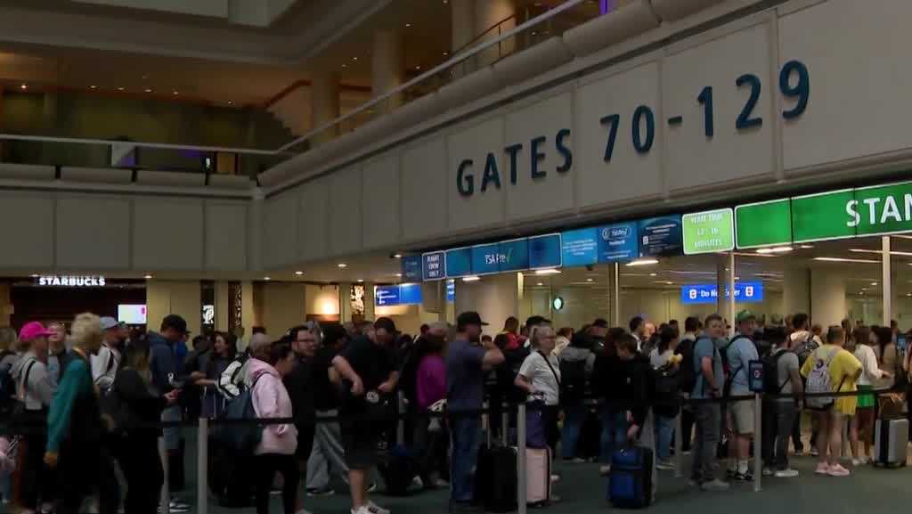 Storms strike on the busiest day of spring break travel at MCO