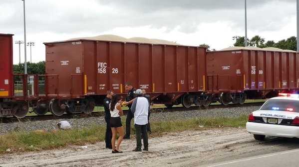 Person struck, killed by train in Delray Beach