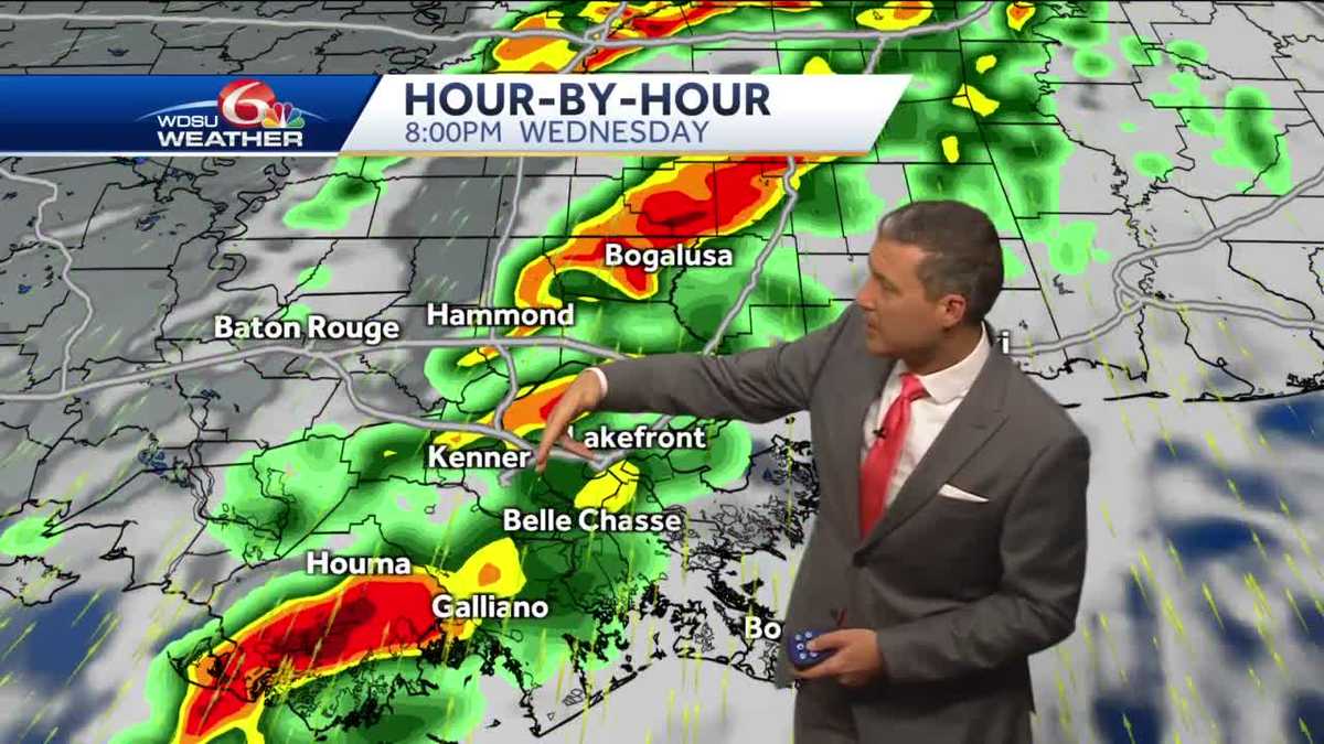 Windy, Warm, and Humid Before Possible Severe Storms Wednesday