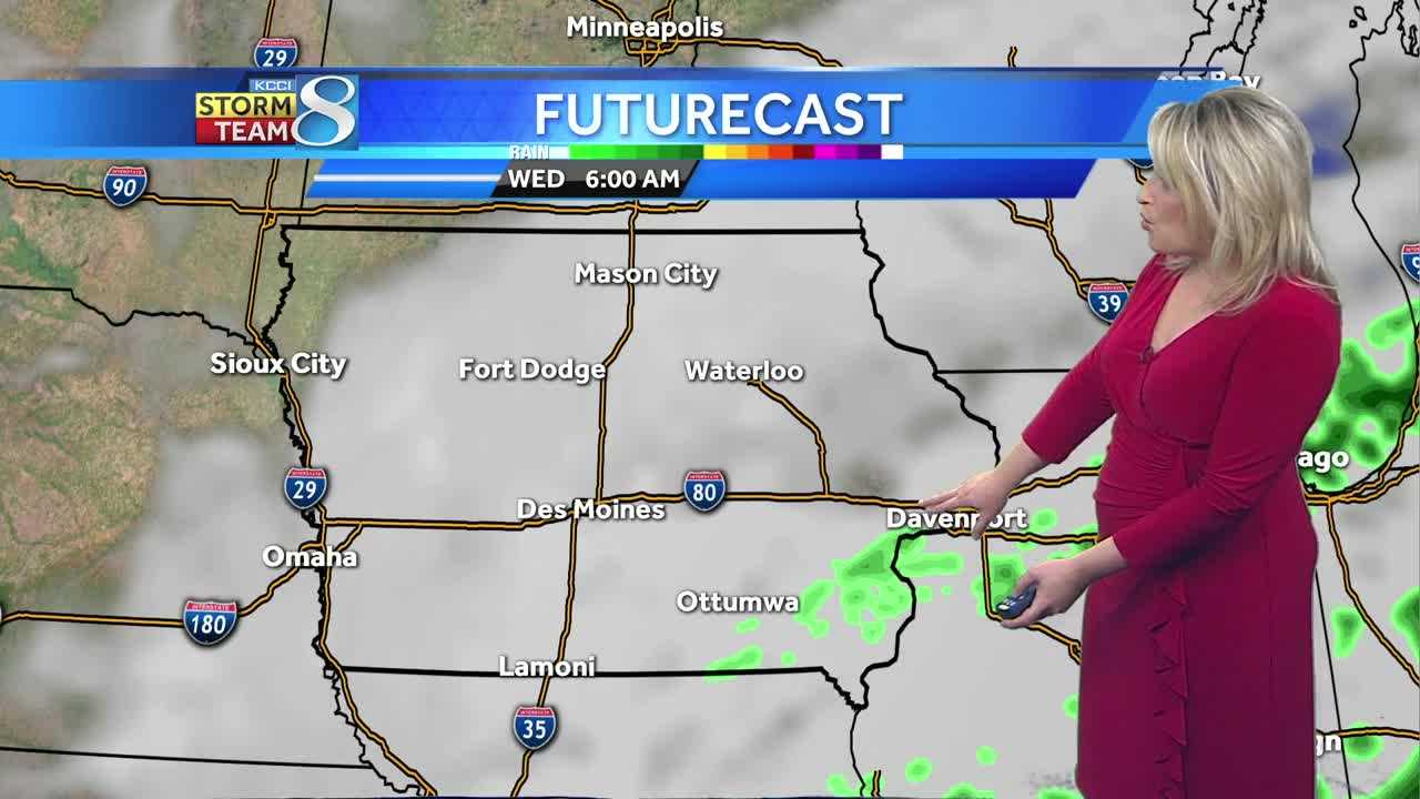 Videocast: Chance For Light Rain Overnight