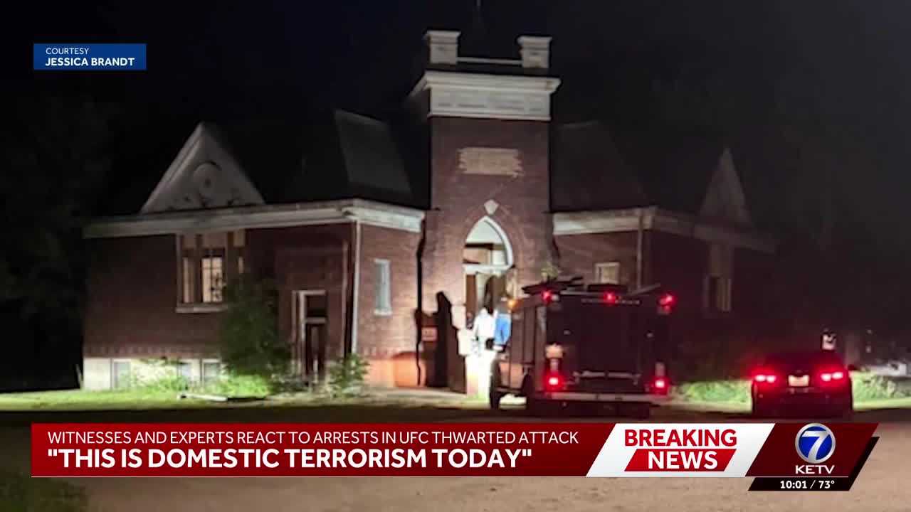 Nebraska witness and experts react to alleged terrorist plot arrest