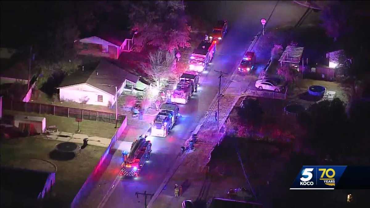 Several crews respond to house fire in southwest Oklahoma City