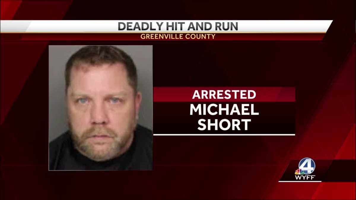 Upstate man arrested in hitandrun crash that killed Greenville County