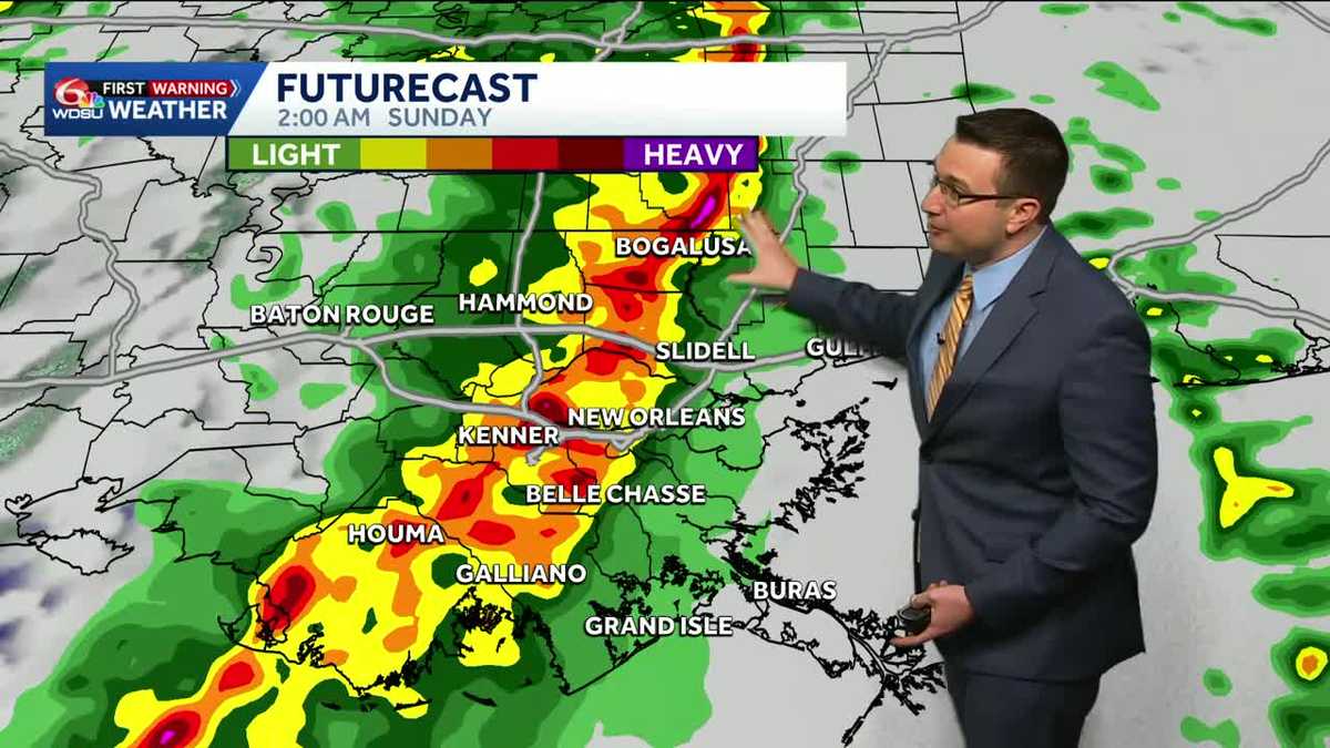 Tracking overnight severe weather