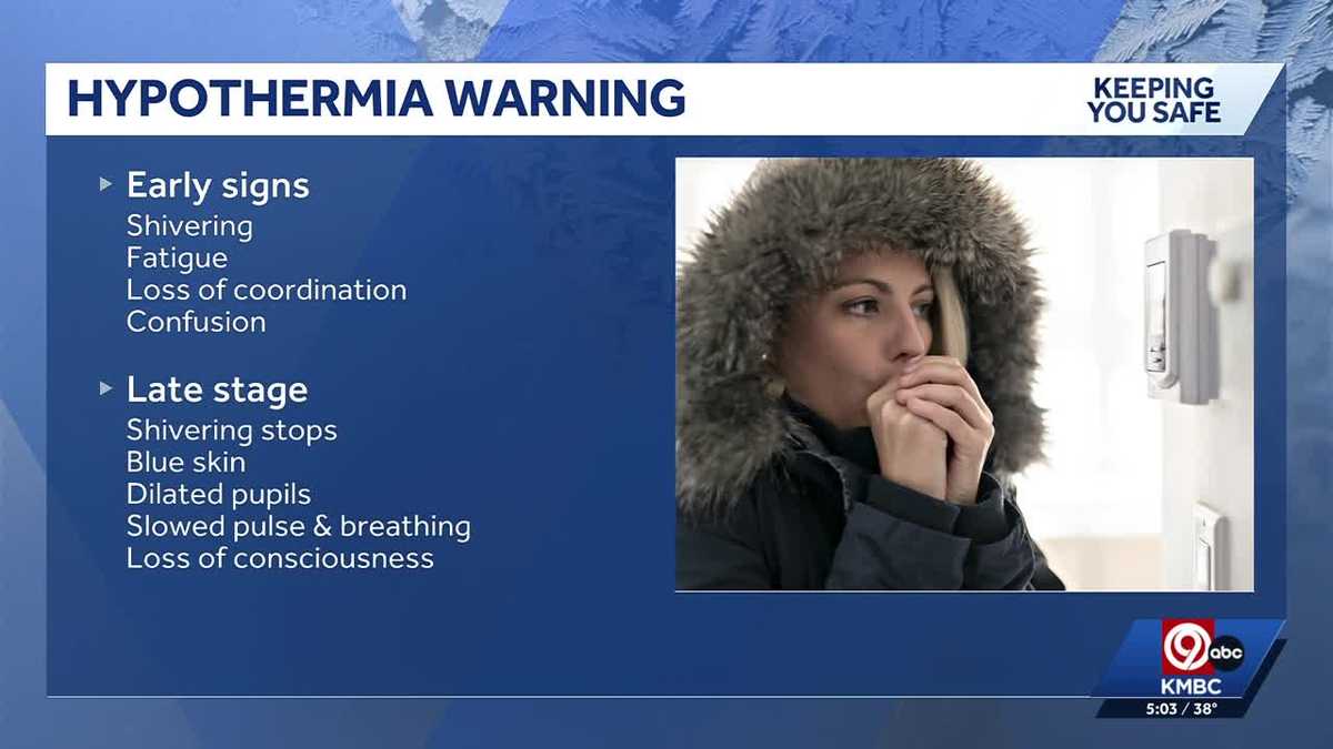 Protecting yourself from hypothermia, frostbite as Kansas City temperatures drop