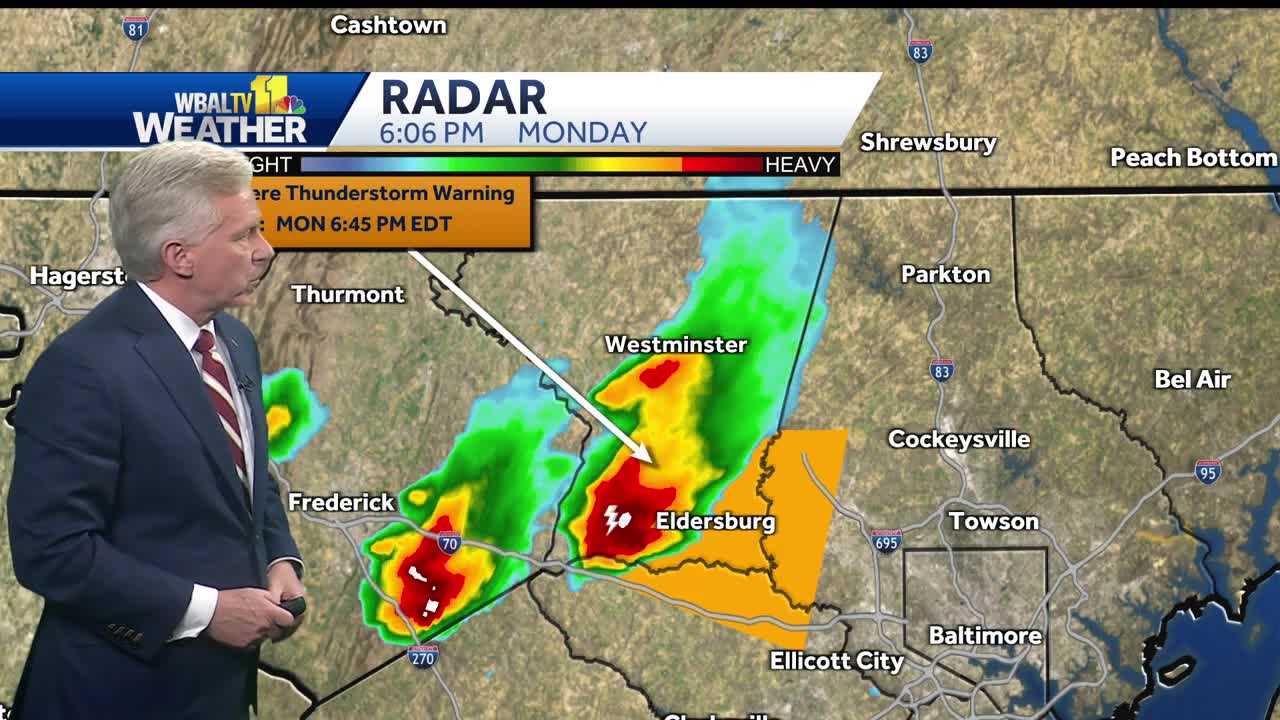 Maryland weather forecast update: Front could trigger storms - Vimarsana News