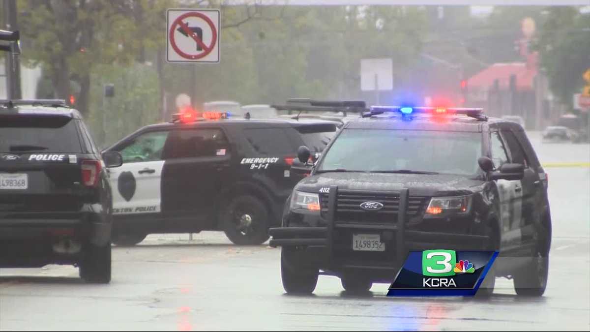 Suspect Shot After Ramming Stockton Police Vehicle Officers Say 6315