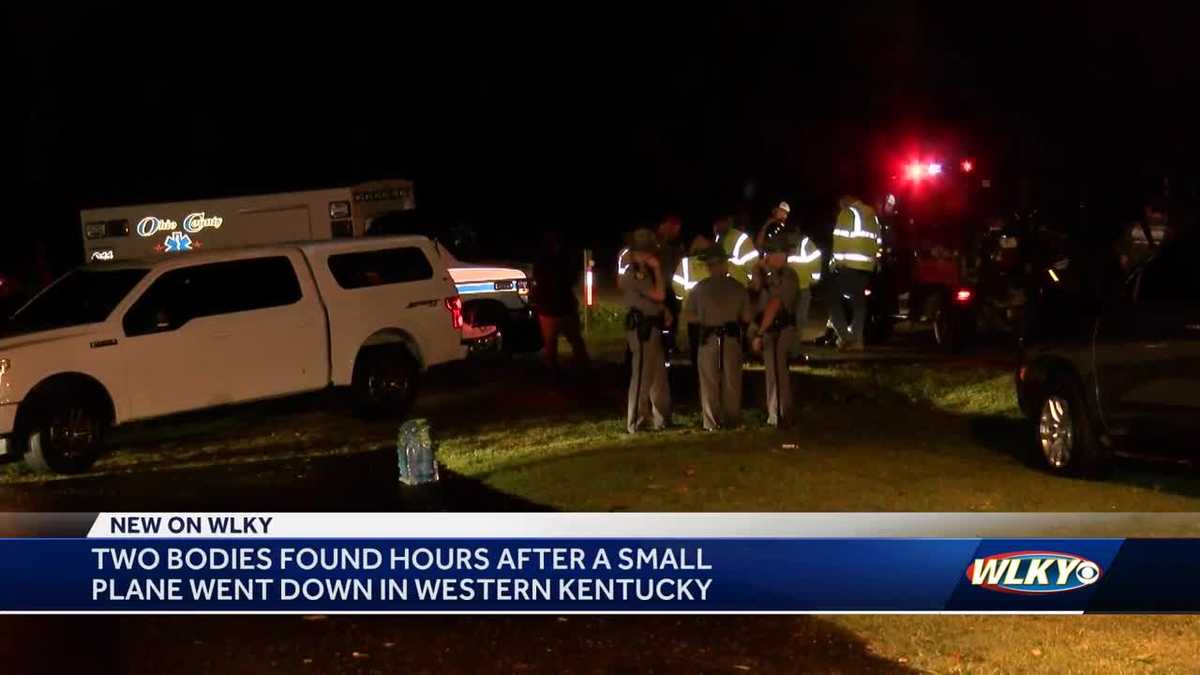 Coroner identifies 2 dead after plane crash in western Kentucky