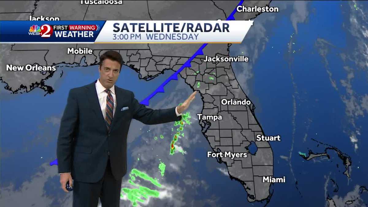 Mild weather continues with a few showers/storms Thursday!