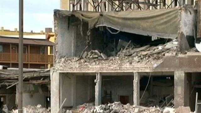 42 buildings damaged in natural gas explosion
