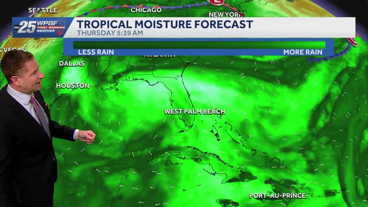 Heavy rainfall through the weekend