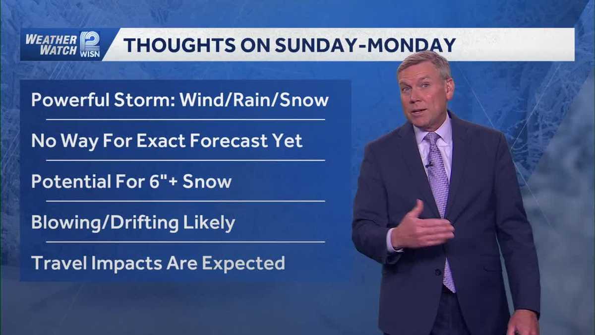 Bracing for weekend storm in SE Wisconsin