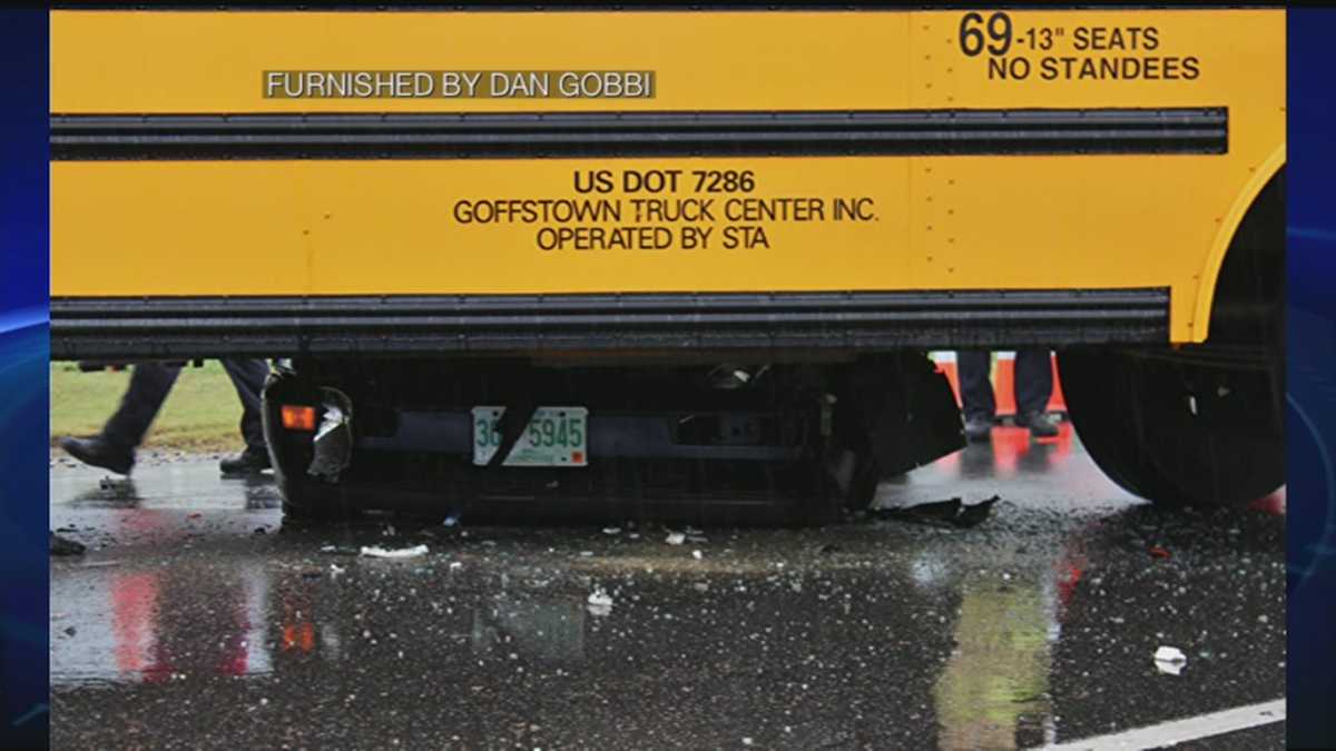 Bus crash in Somersworth
