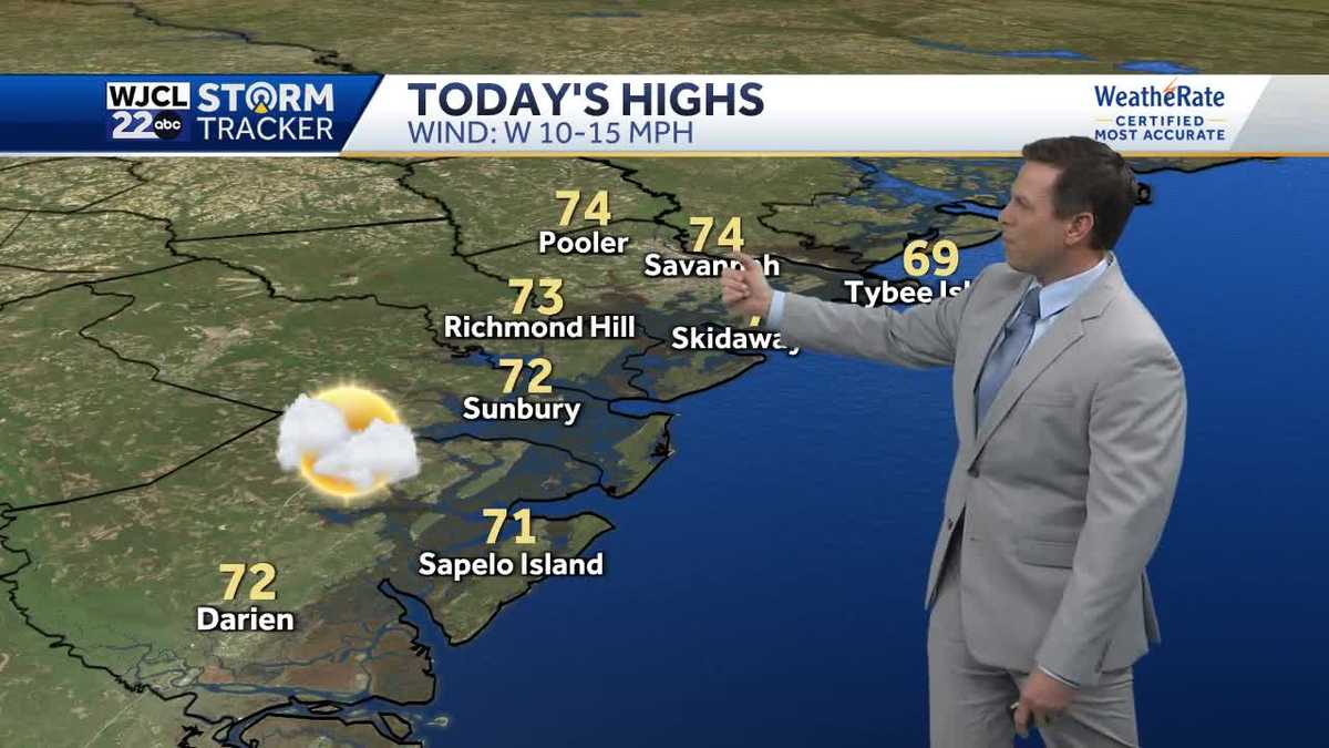 Mild today but much cooler weather in the forecast
