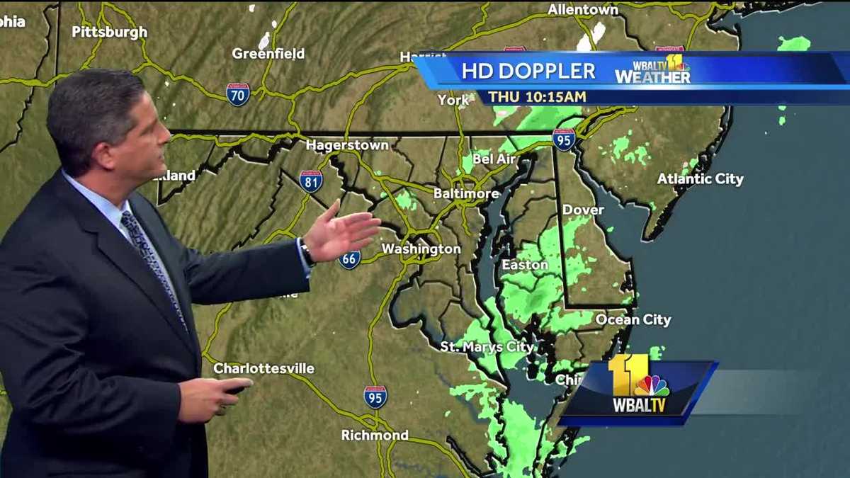 Breezy, mix of clouds and sun on Thursday