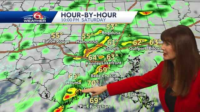 Increasing rain and storms Saturday night - Vimarsana News