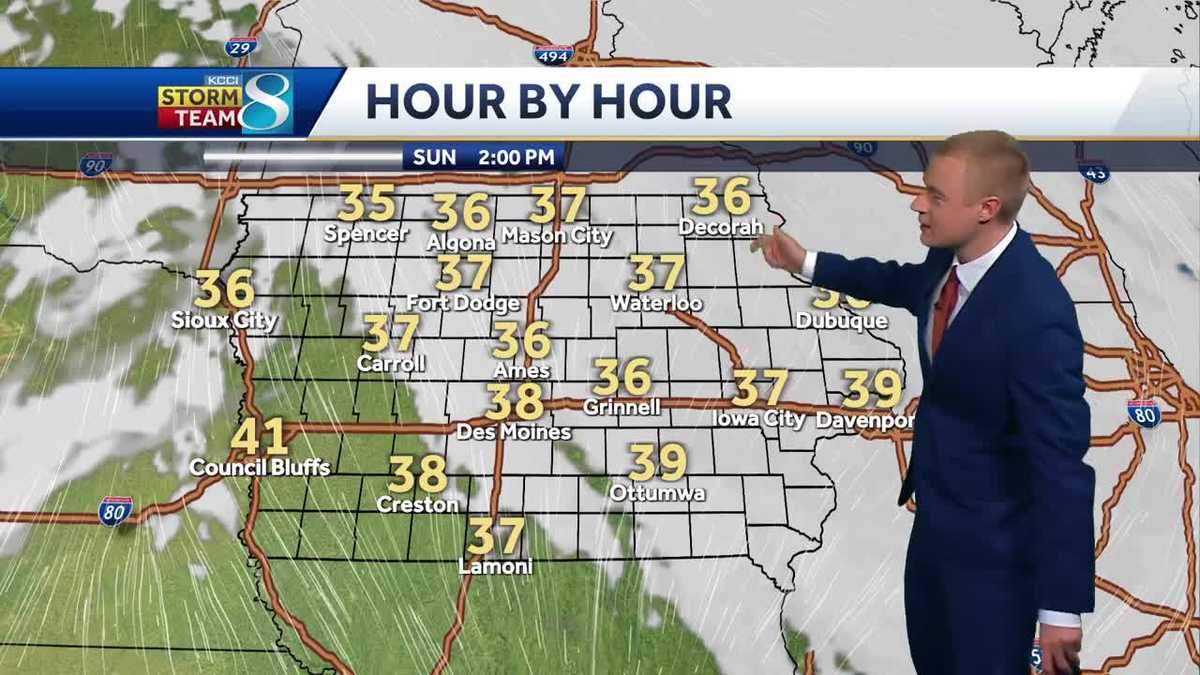 Iowa weather: Areas of fog possible into early Sunday