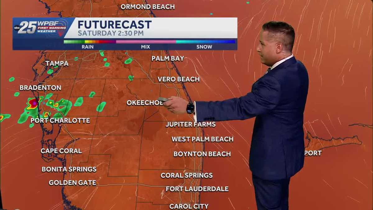 Another round of summer storms on Wednesday