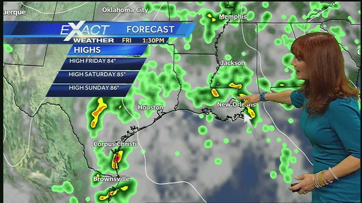 Rain chances go up Friday