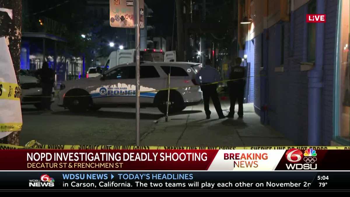 NOPD investigating deadly shooting in the Marigny