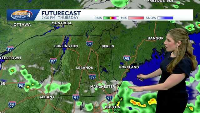 Video: Temperatures cool as storm threat ends