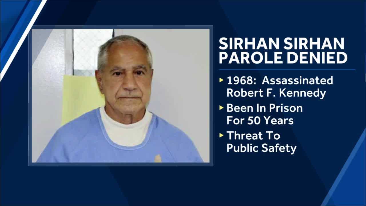 RFK Assassin Sirhan Sirhan Challenges His Parole Denial