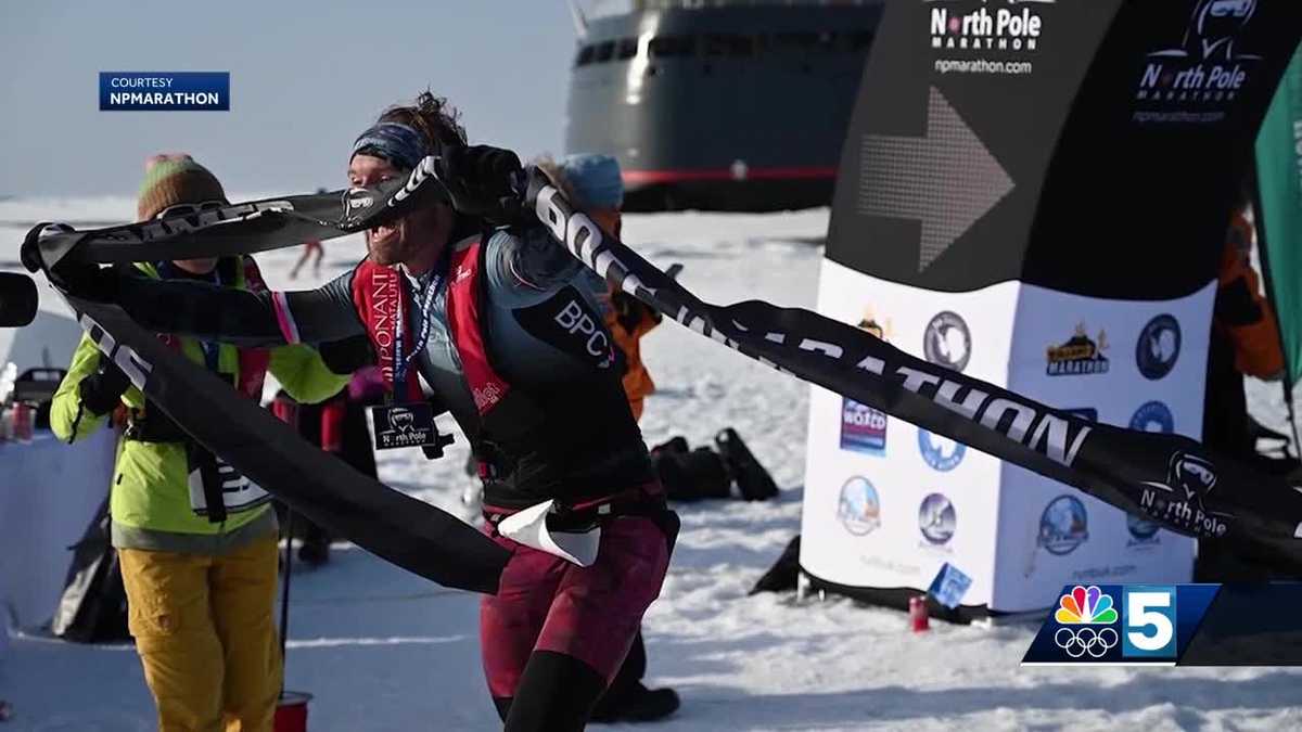 Vermonter smashes Guinness World Record for fastest North Pole Marathon