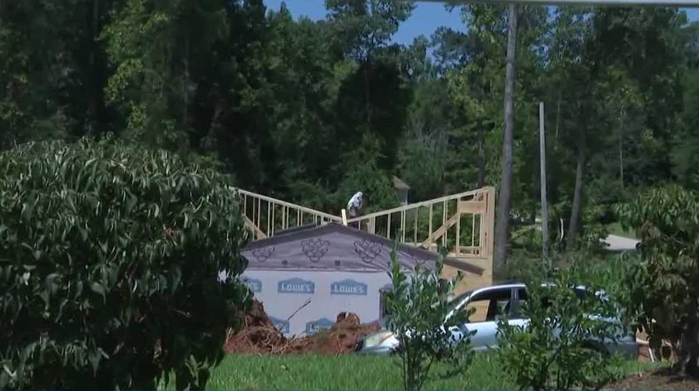 Graduate from post-incarceration rehab program in Greenville receives tiny home