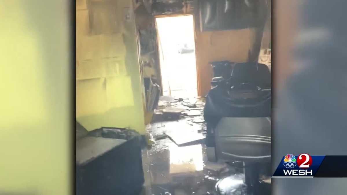 Fire destroys popular Orlando barbershop