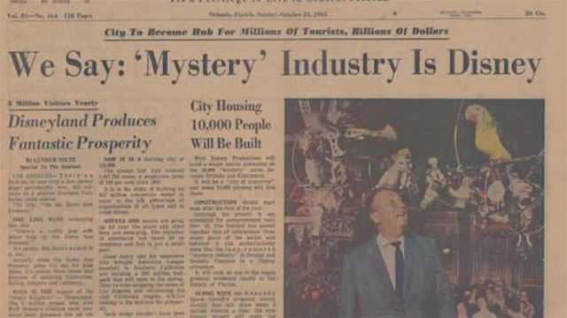 Walt Disney used code names, shell corporations to buy land for Disney World