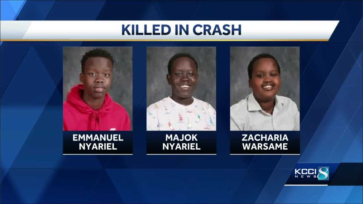 Community in shock after three teens killed in Clive, Iowa crash