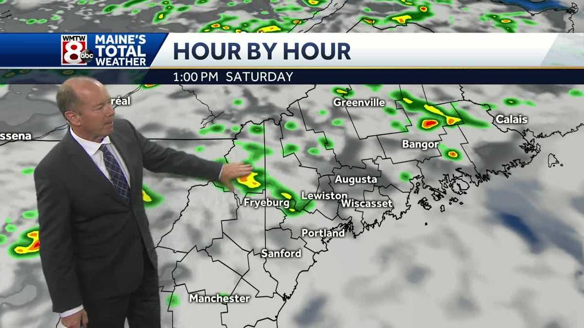 Several rounds of showers and storms throughout the weekend.