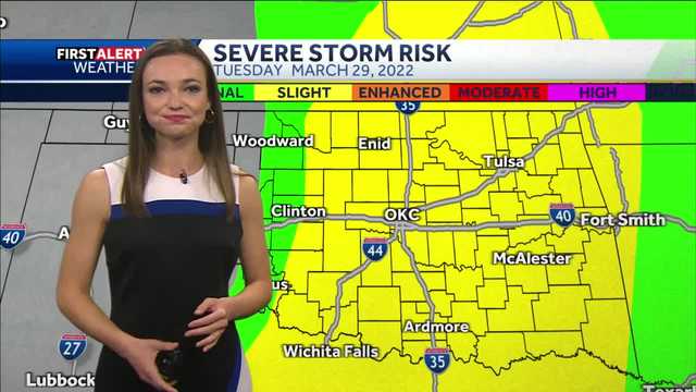 FORECAST: Severe Threat Follows Warm Weather - Vimarsana News