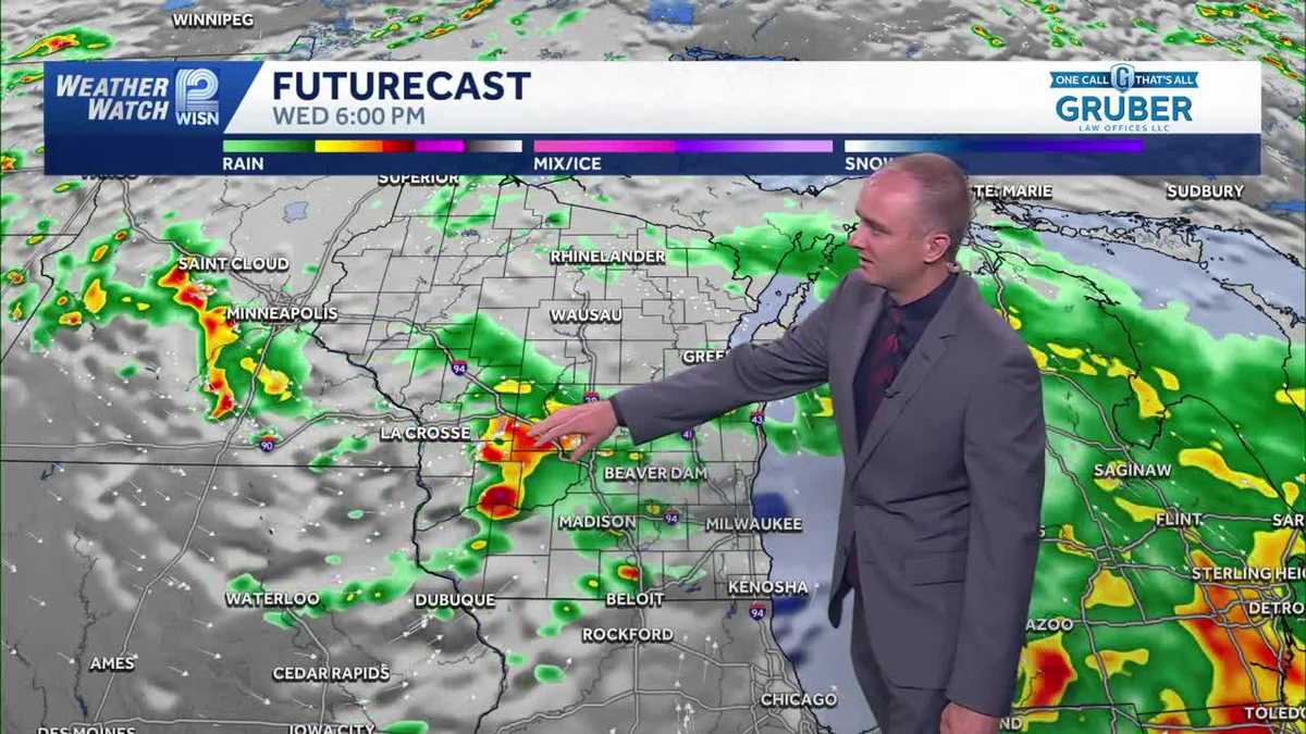 Weather: Scattered showers this evening